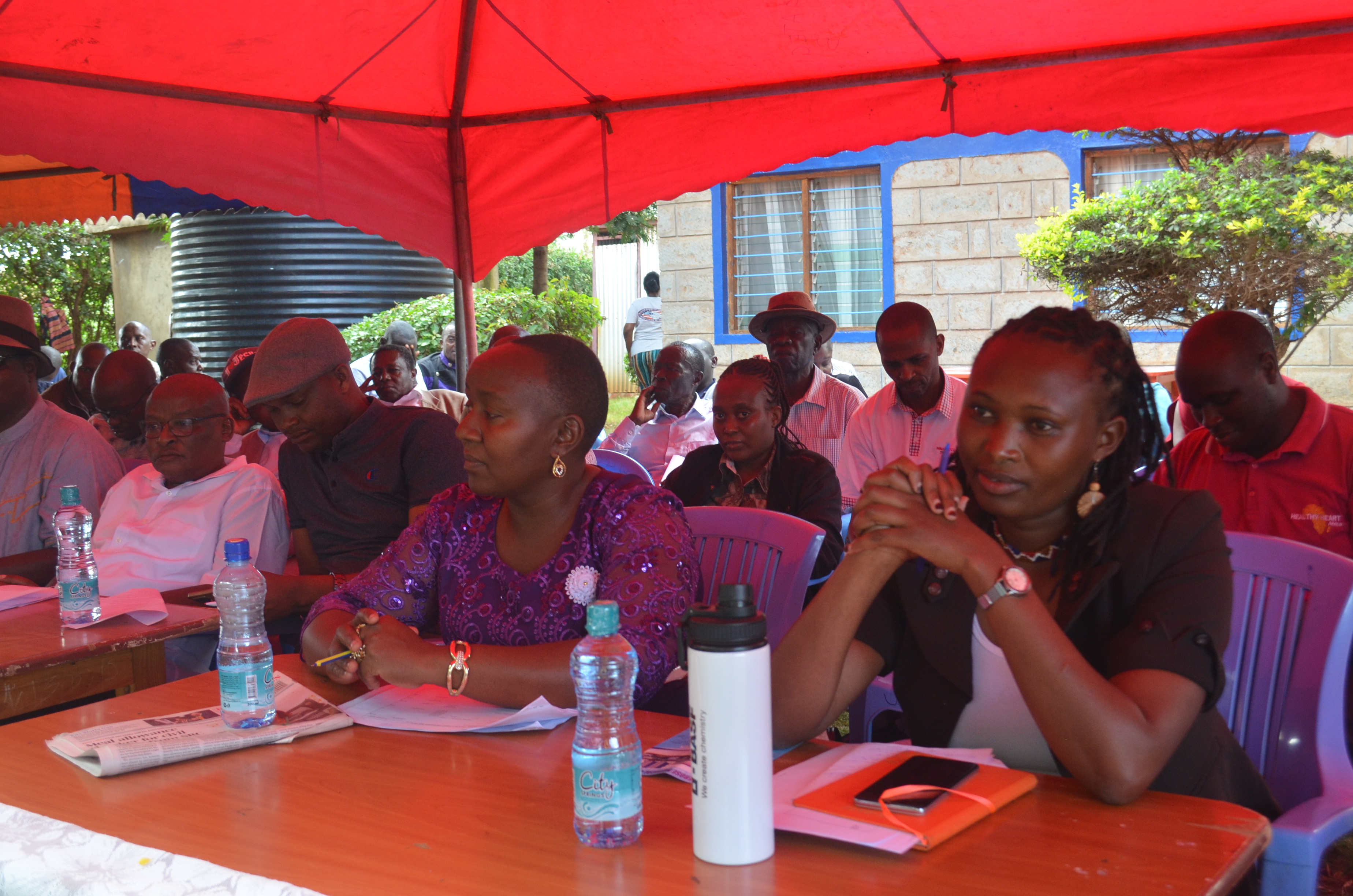 Attendance during our annual leader's forum held in the office compound