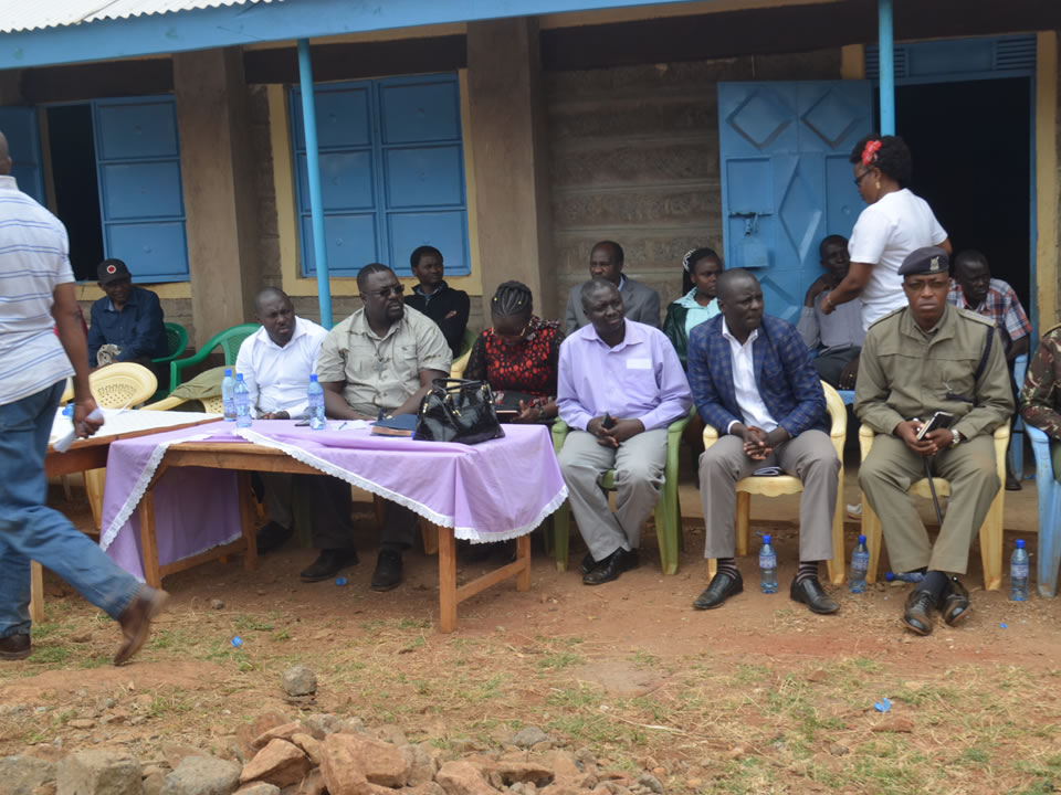 Leaders During Official Opening of a Block of Two Classrooms at AIC Gategi Compassion