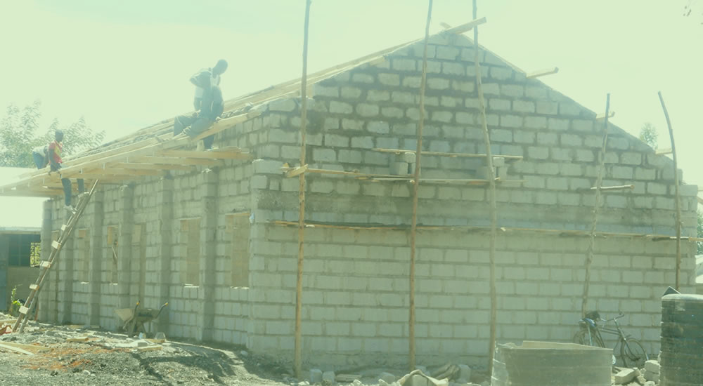 Ongoing Construction of a Block of Two Classrooms at ACK Malikini Primary School