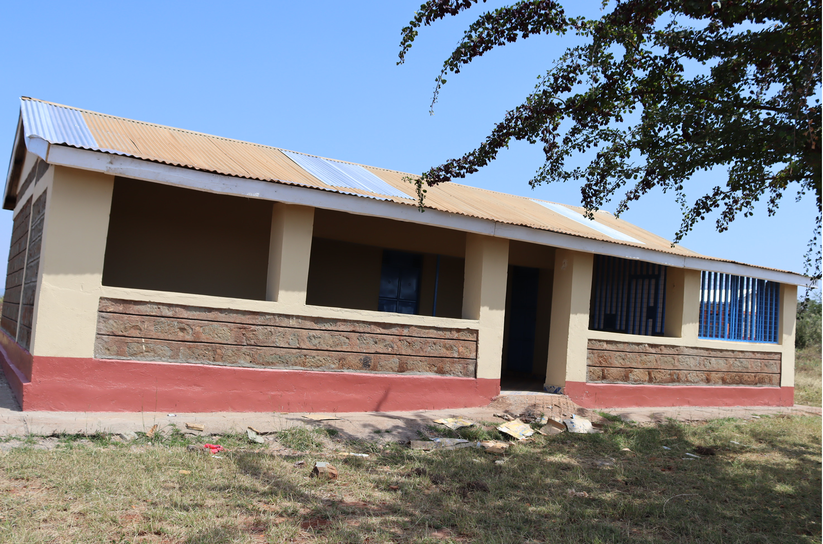 Renovated block for patients at Mulukusi Dispensary